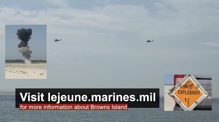 Stay off Brown's Island