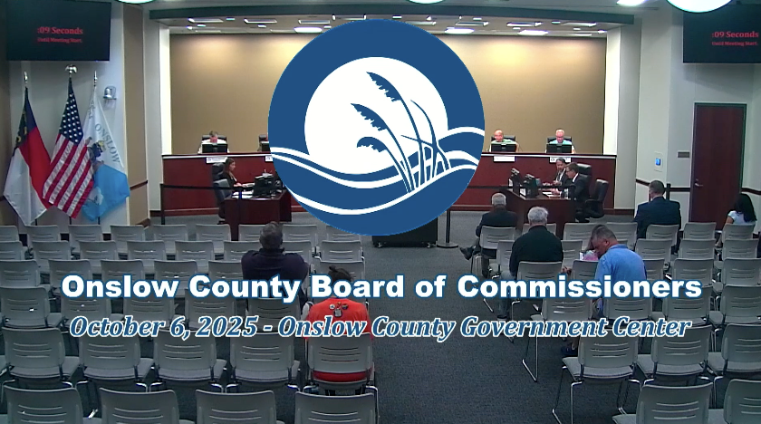 Onslow Commissioners Meeting 10-6