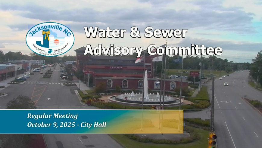 Water & Sewer Advisory Committee 10-9