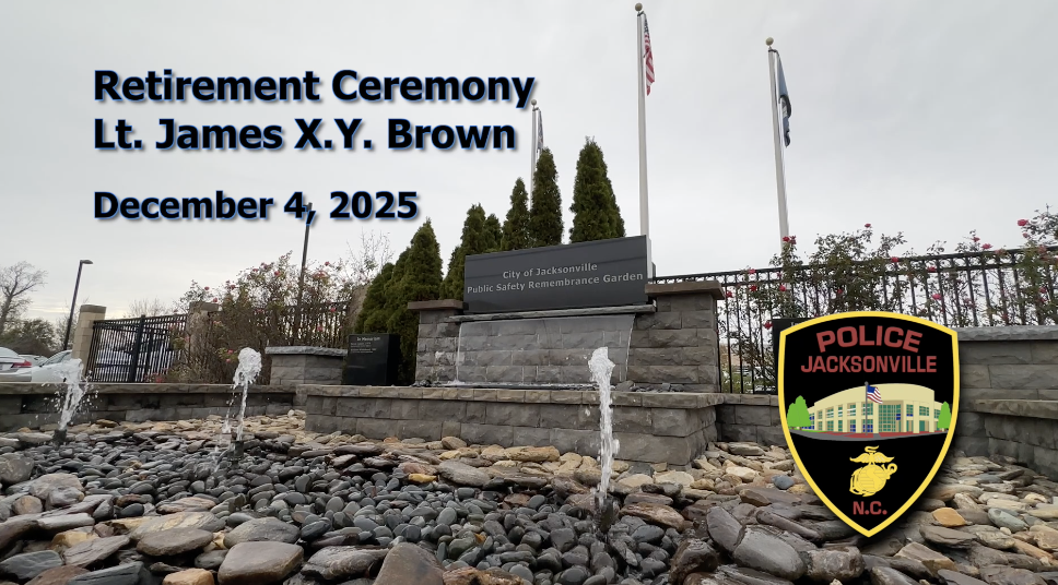Retirement of Lt.James X.Y. Brown - 12-4