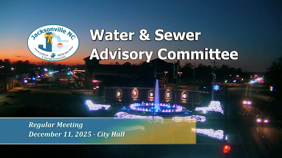 Water & Sewer Advisory Committee 12-11