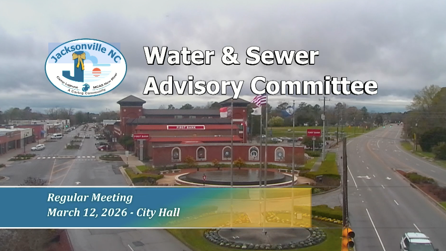 Water & Sewer Advisory Committee LIVE