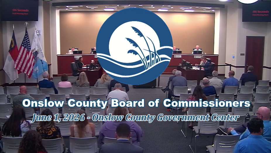 Onslow Commissioners Meeting 6-1