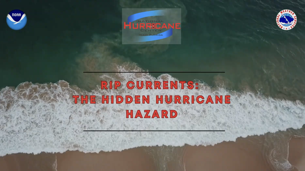 Hurricane Rip Currents
