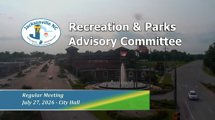Rec & Parks Advisory Committee 7-27